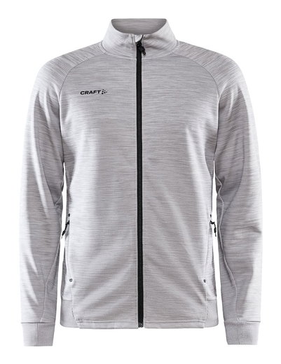 Craft Training Jacket ADV Unify (functional recycled polyester) light grey Men